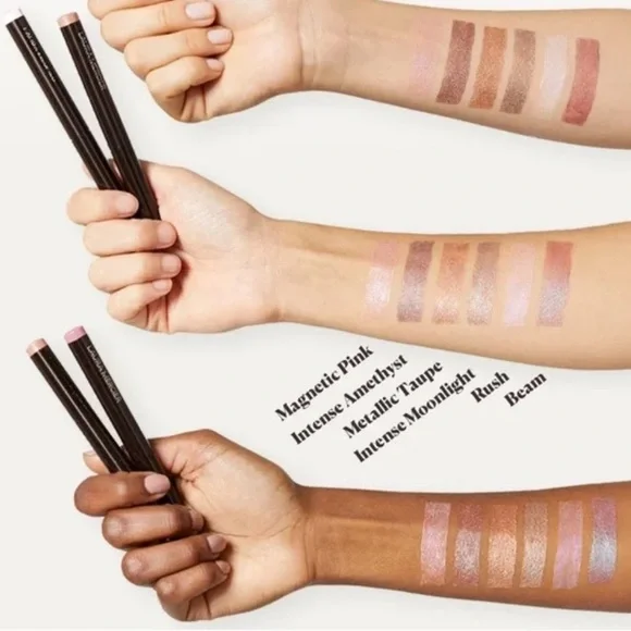 LAURA MERCIER NIB Caviar Stick Eye Color Au Naturel Cobblestone Moonlight Pink - Picture 10 of 13